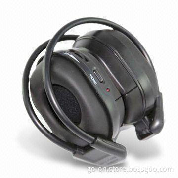 In-car Infrared Wireless Headphone in Foldable Design with Dual Channels